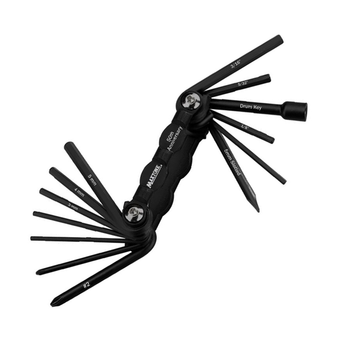 Maxtone 13 in 1 Drummers Pocket Multi Tool - Pk1 Tredici utensili in uno!