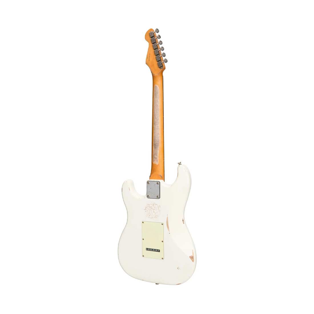 Tokai Vintage White Relic Legacy ST-Style Electric Guitar