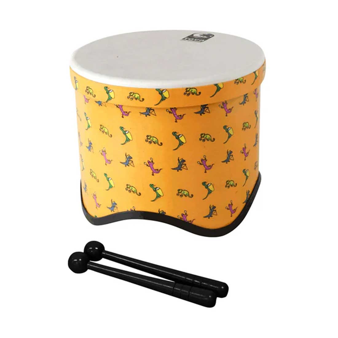 Toca Freestyle 2 Series 10 Inch Tom Tom Drum in Lizard Design with Matching Mallets