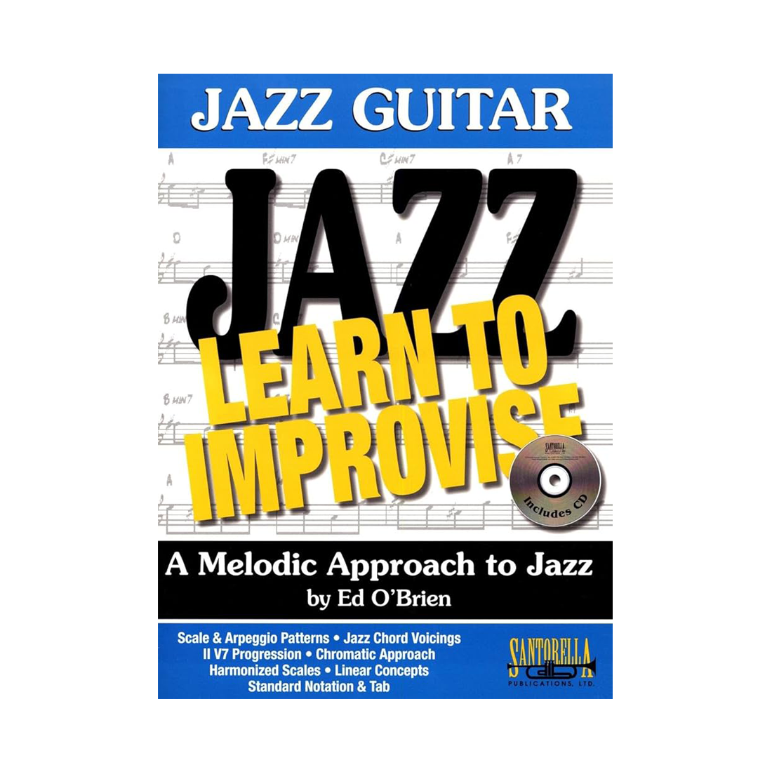 Jazz Guitar Learn To Improvise Book/Cd