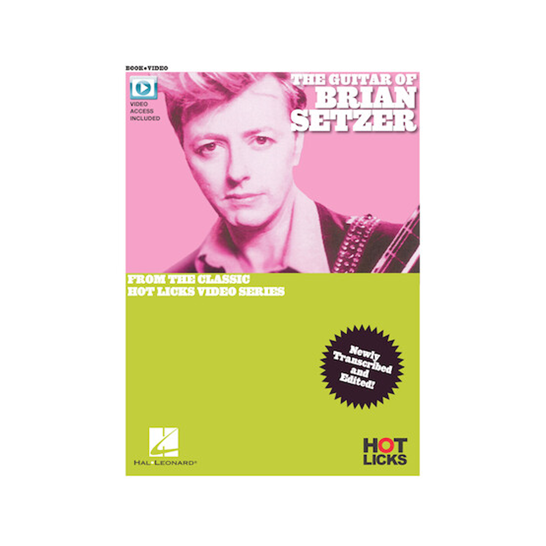 Il libro Hot Licks della chitarra di Brian Setzer