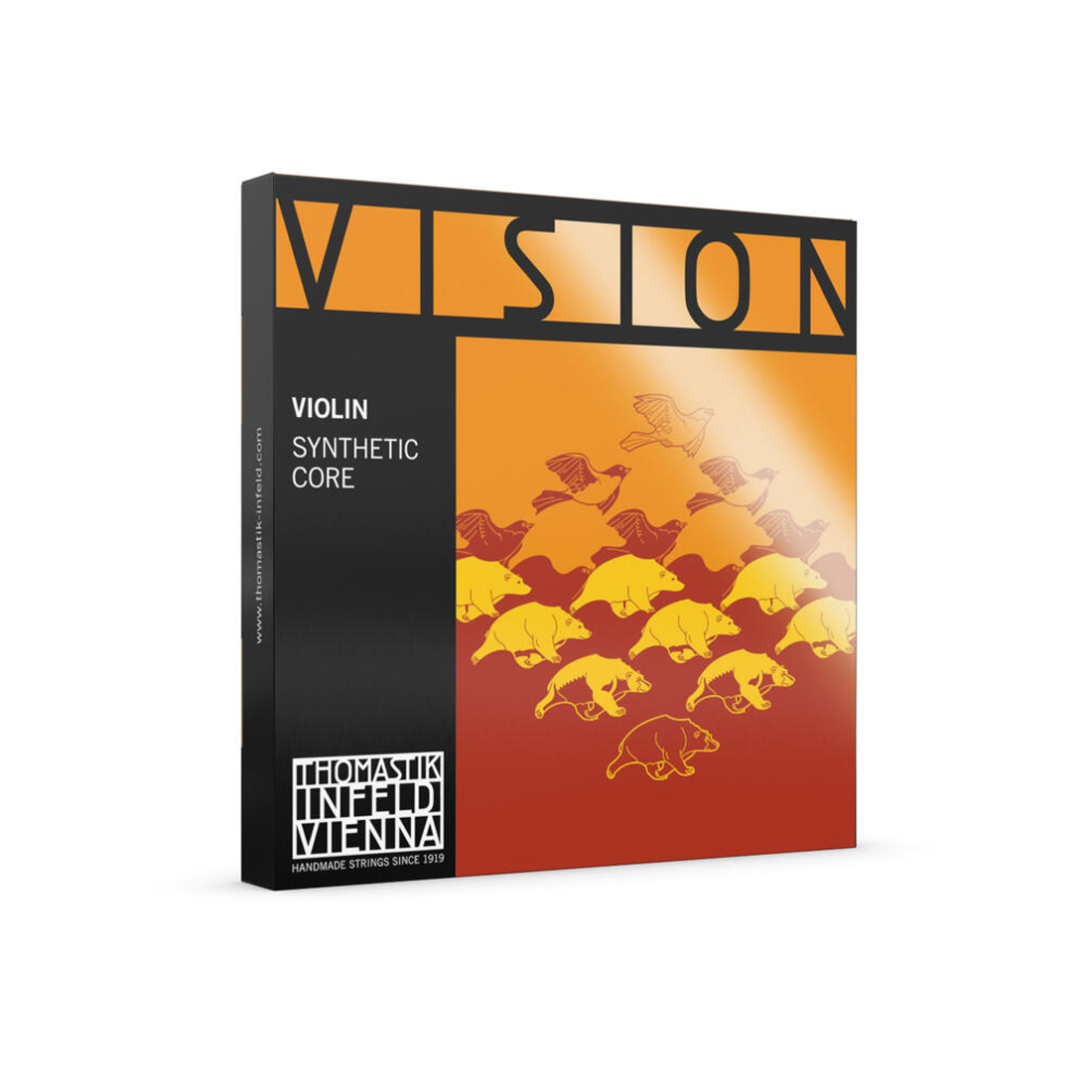 Corde per violino con anima sintetica Thomastic Vision 1/2