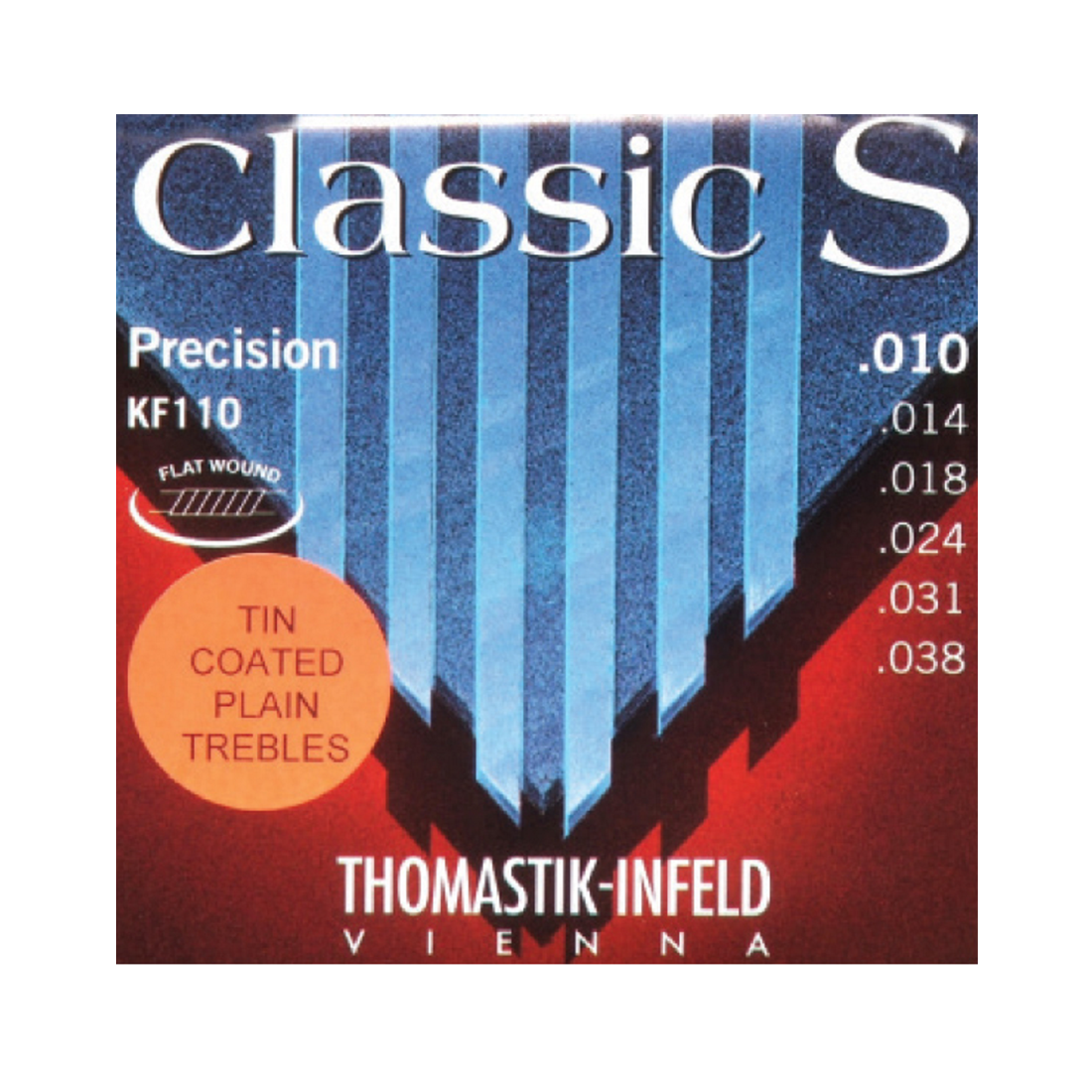 Thomastik-Infeld DTKF110 Classic S Precision Rope Core 10-38 String Set