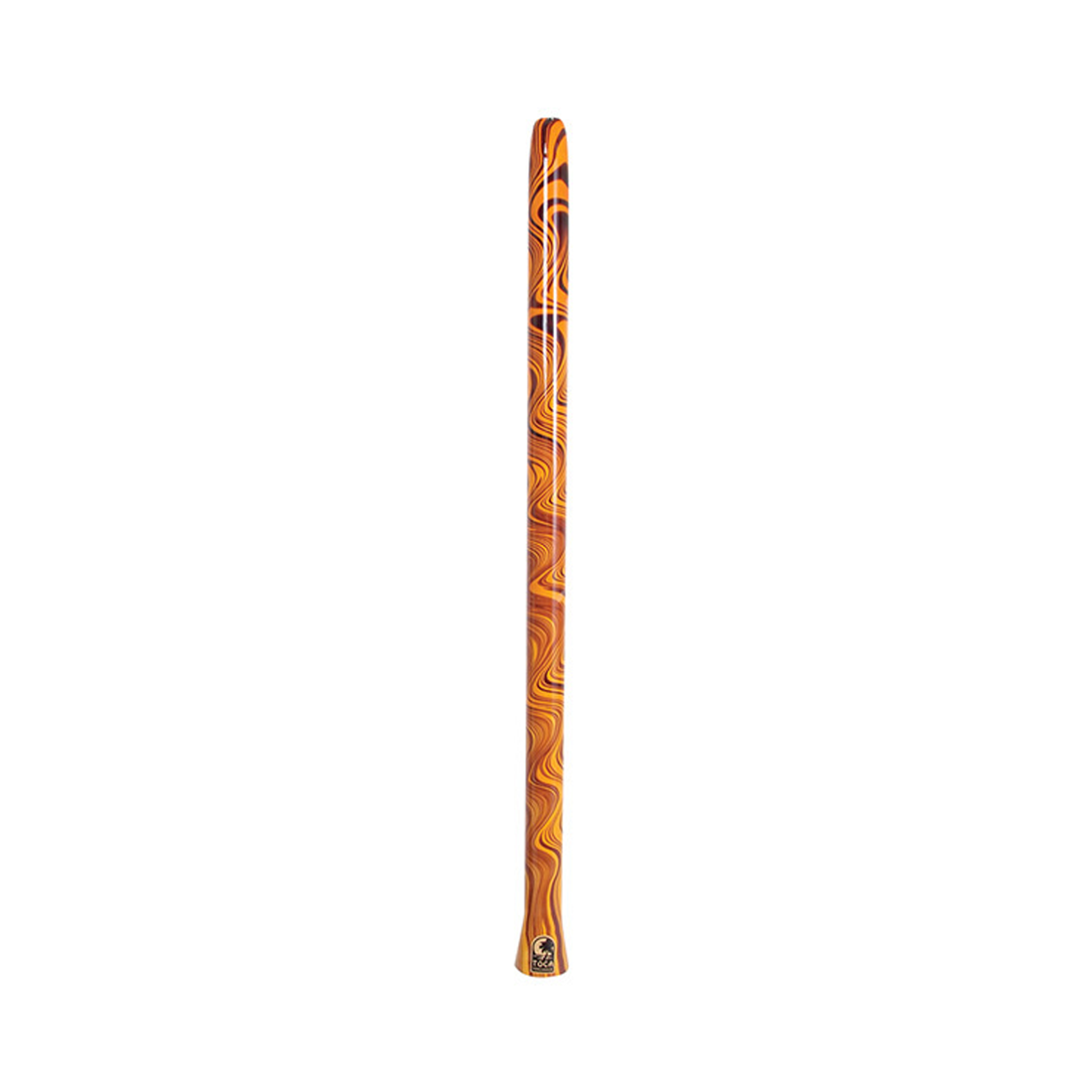 Toca Duro Didgeridoo 49" Orange Swirl