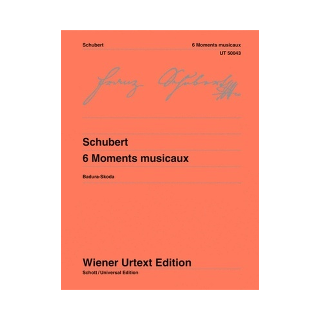 Moments Musical Op. 94 Urtext