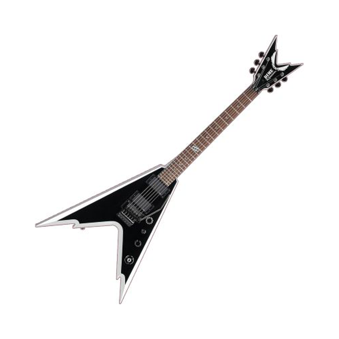 Chitarra elettrica Dean Razorback V 255 bk/slv