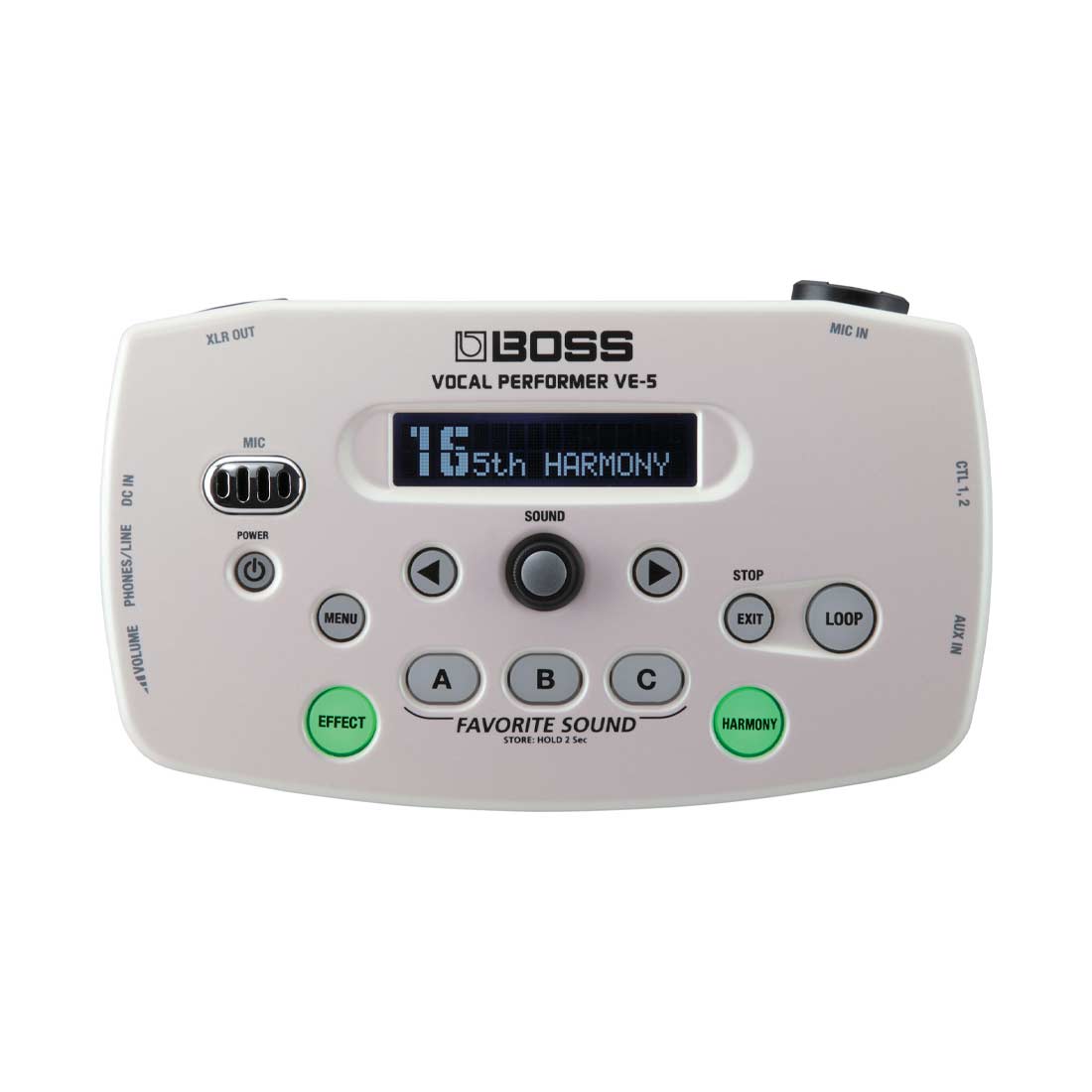 Boss VE5WH White Vocal Performer