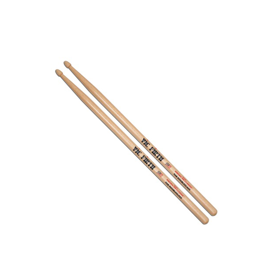 Vic Firth 5B Extreme Wood Tip Double Graze Drumsticks