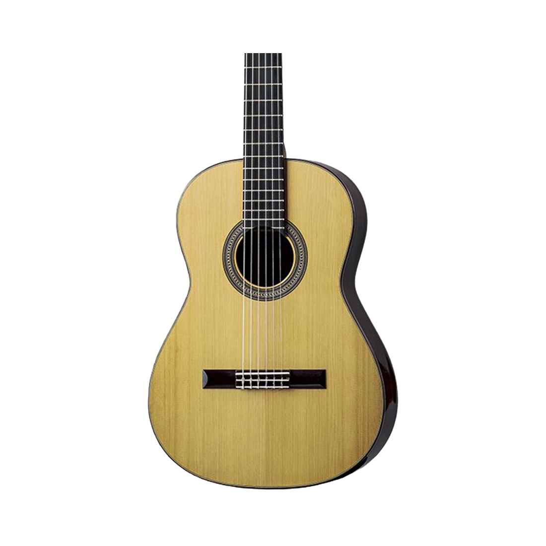 Chitarra classica stile Torres K.Yairi YCT-8 con top in cedro massello, fondo e fasce in laminato di palissandro, finitura lucida naturale