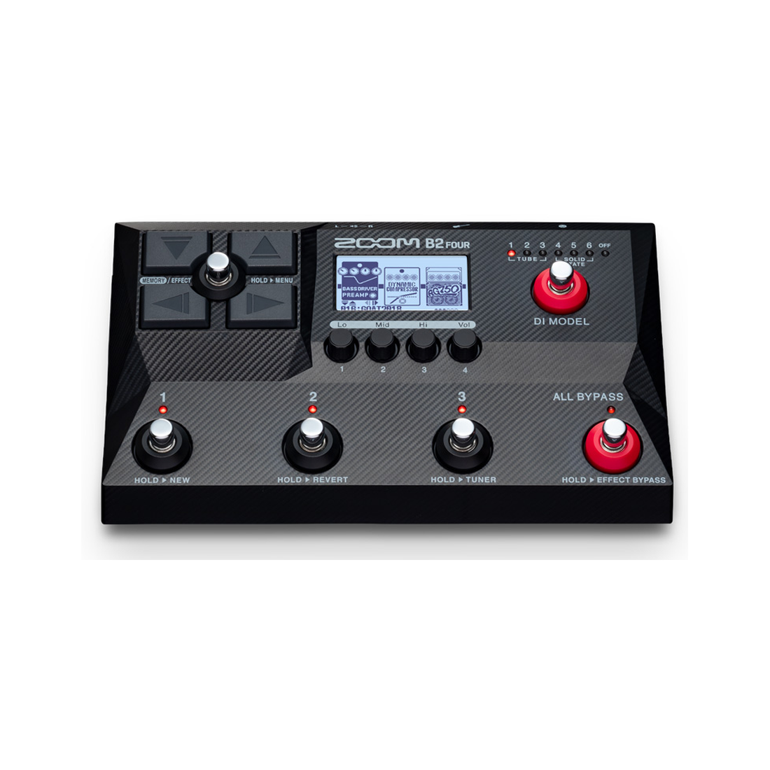 Zoom B2 FOUR Bass Multi-Effects Processor