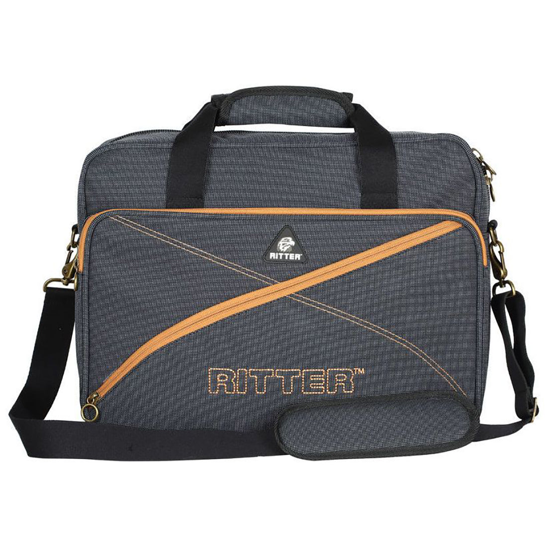 Borsa per laptop Ritter RLS7-01/MGB Misty Grey-Leather marrone