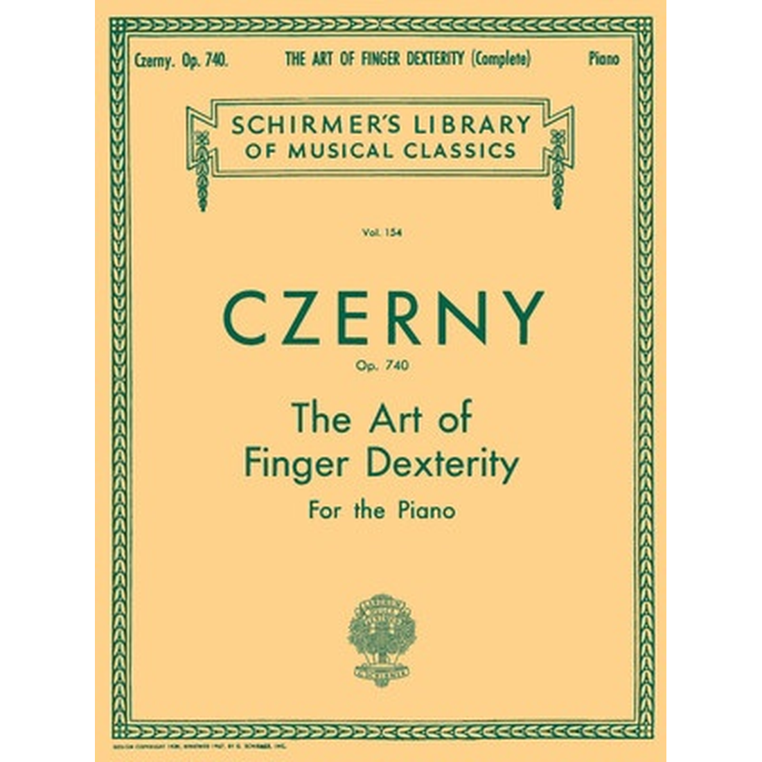 The Art of Finger Dexterity, Op. 740 (Complete)