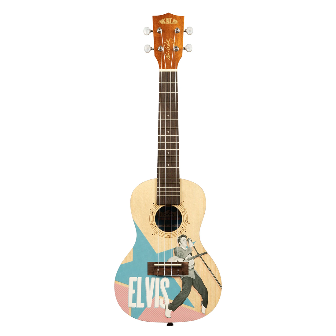 Kala Elvis Rockabilly Learn To Play Concert Ukulele Starter Kit