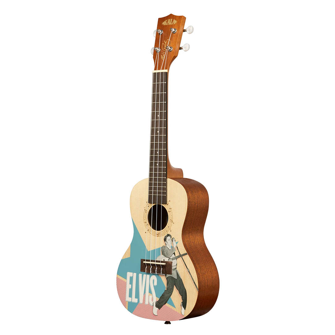 Kala Elvis Rockabilly Learn To Play Concert Ukulele Starter Kit