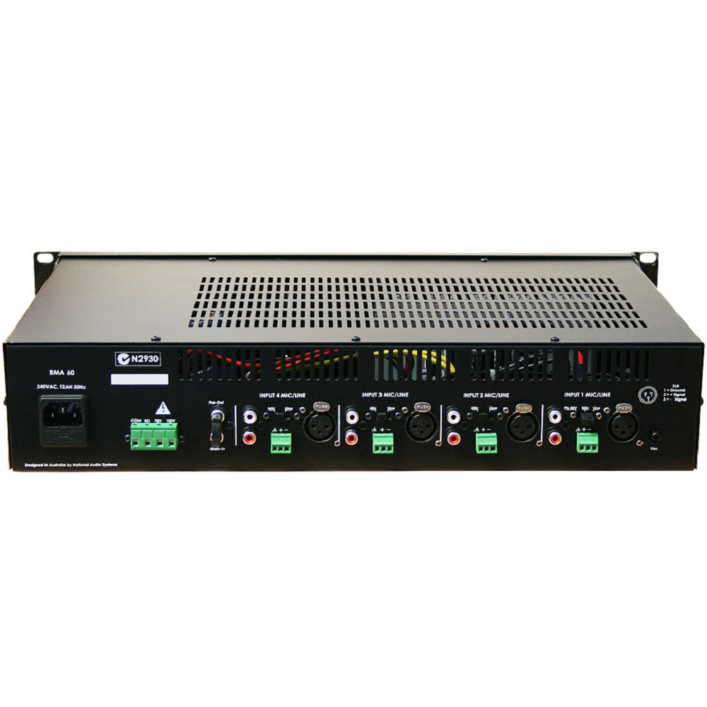 inDESIGN BMA 60 - 100v Line Power Amplifier