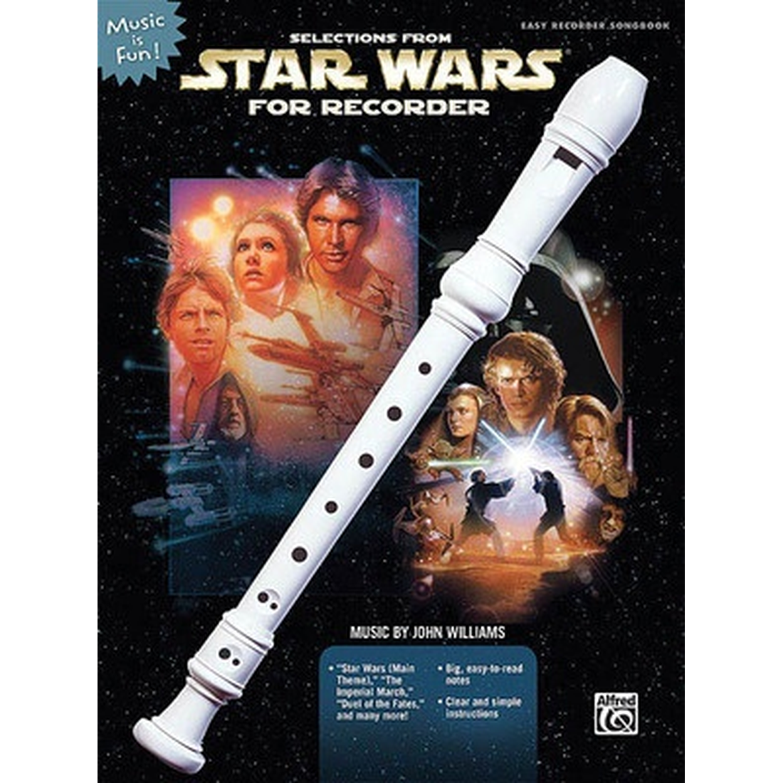 Selections from Star Wars for Recorder