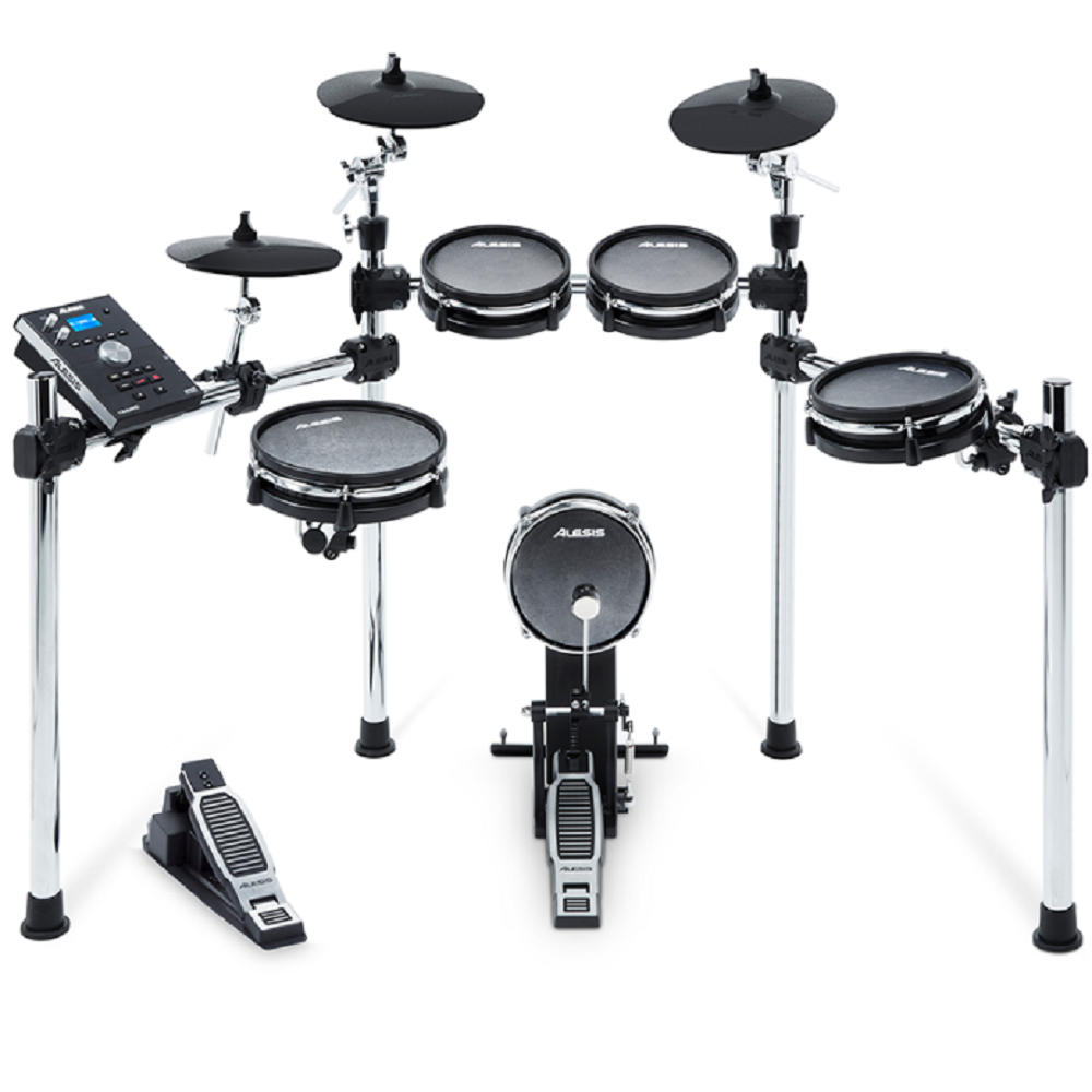 Alesis COMMANDMESH 5 Piece All Mesh E-Kit with Kick Pedal