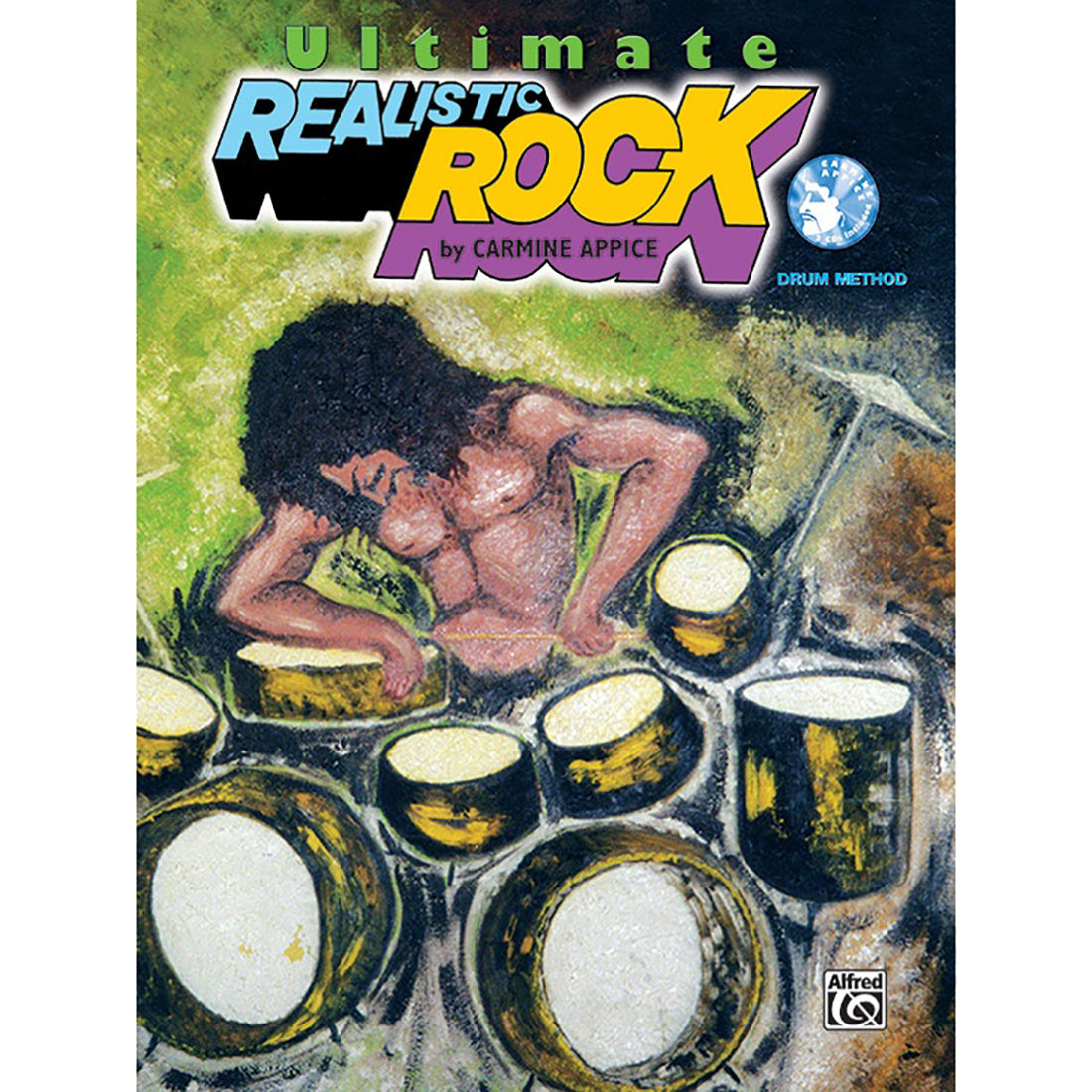 Ultimate Realistic Rock - Drum Method Book and 2 CDs