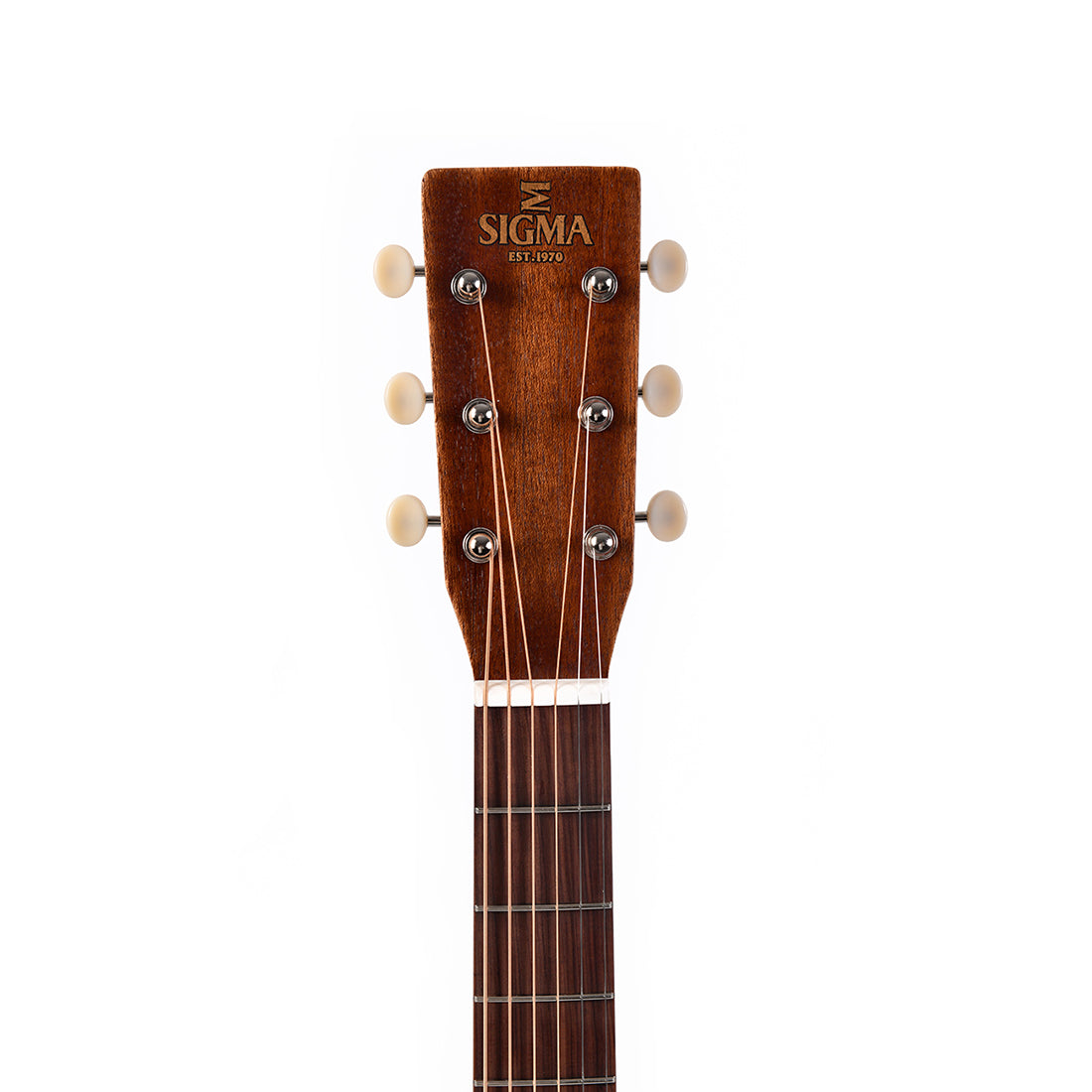 Sigma DM-15E Aged 14-Fret Mahogany Acoustic Electric Guitar