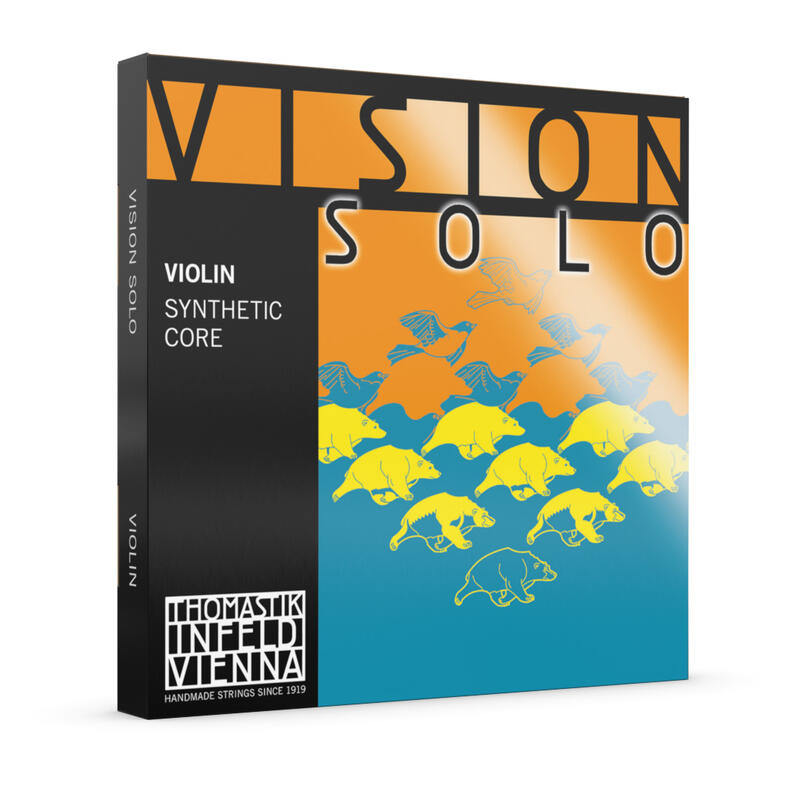 Thomastik Vision Solo Violin 4/4 String Set