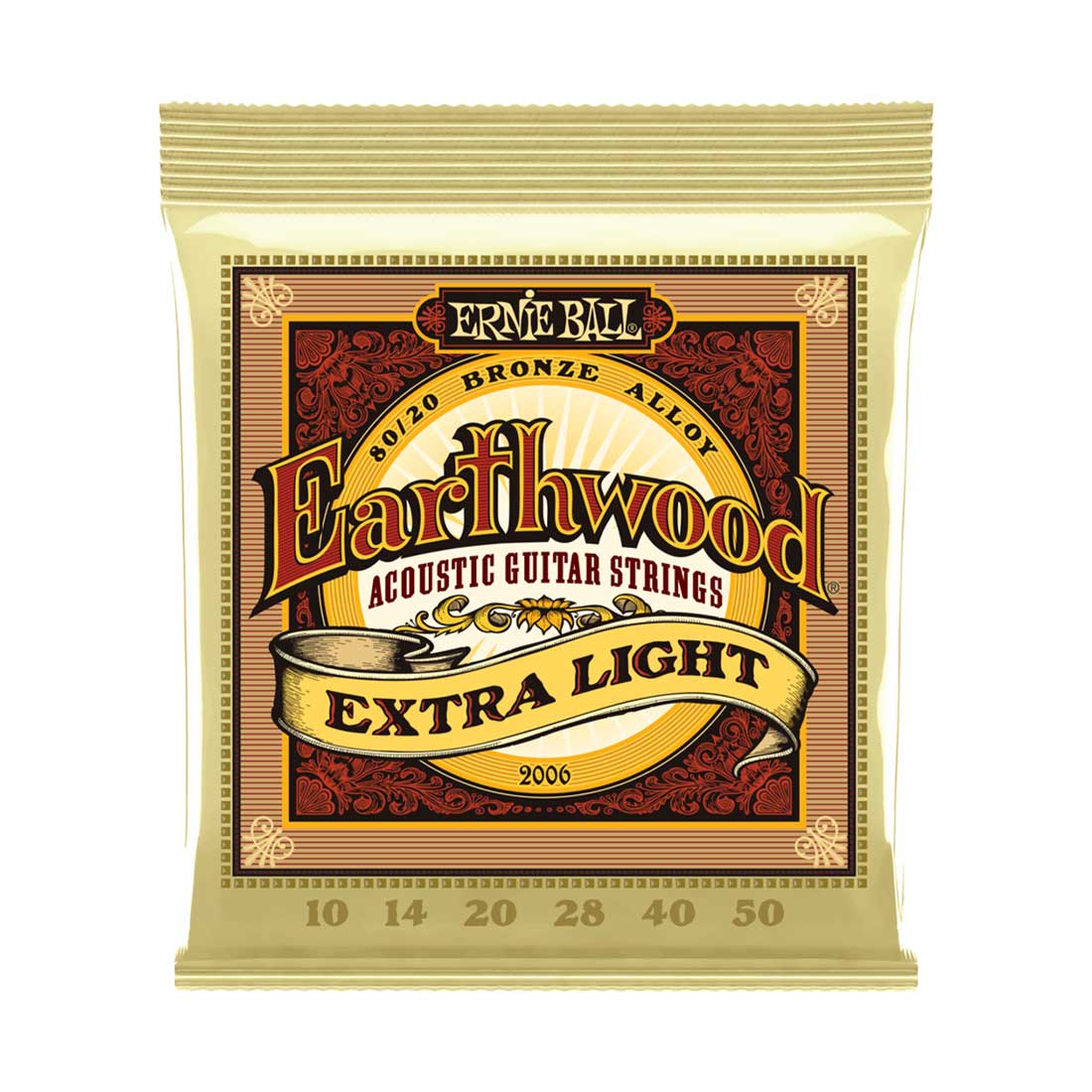 Ernie Ball Bronze Med Acoustic Strings