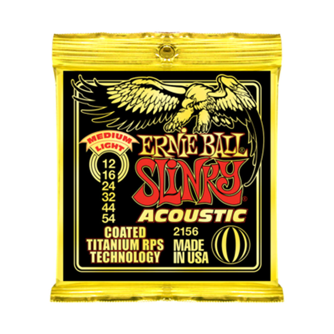 Ernie Ball Coated Slinky M/L 12-54 Acoustic Strings