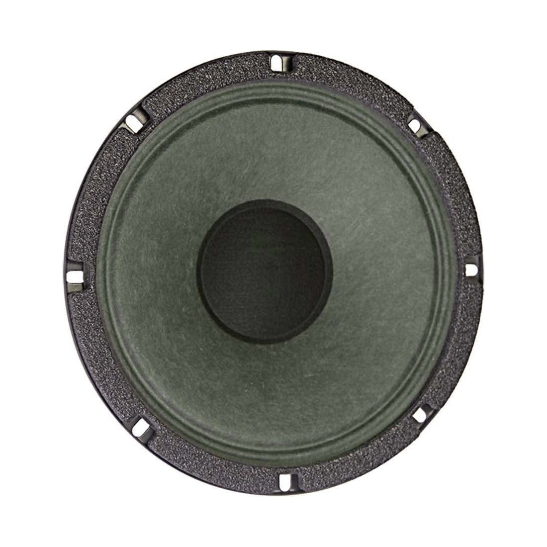 Eminence 820H 8in hemp cone guitar speaker, front view of the cone