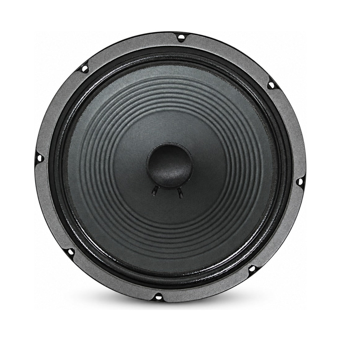 Eminence DV-77 12in Mick Thomson guitar speaker, front view of the cone