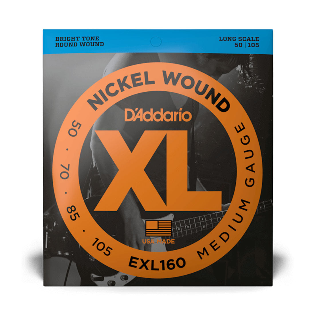 Str Bass Dad Exl160 4 Str Reg L/s