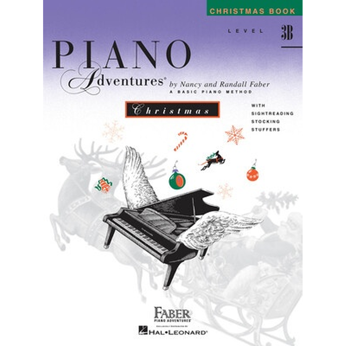 Piano Adventures Level 3B - Christmas Book