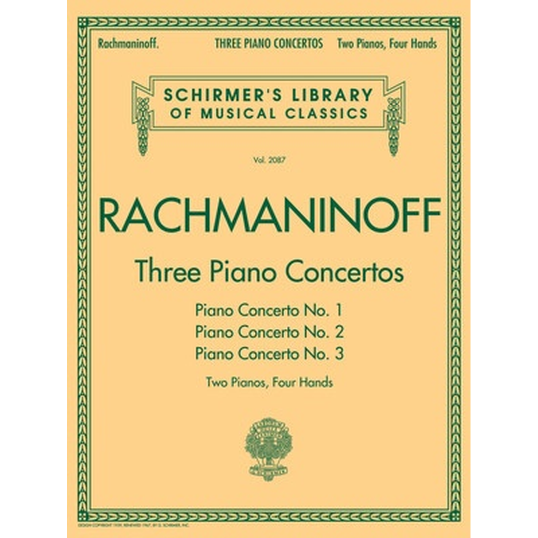 Rachmaninoff - Three Piano Concertos
