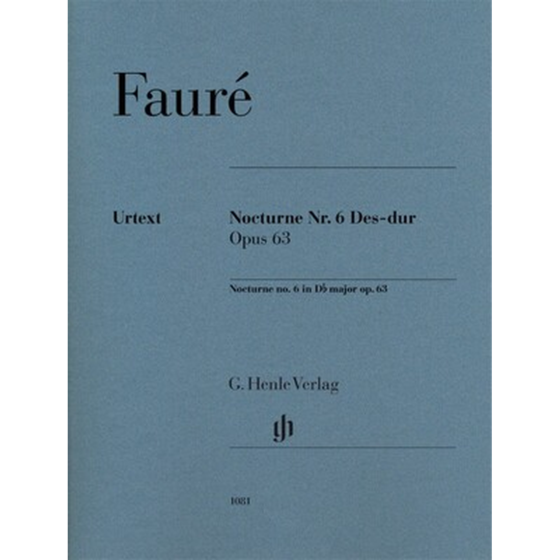 Nocturne No. 6 D flat major Op. 63