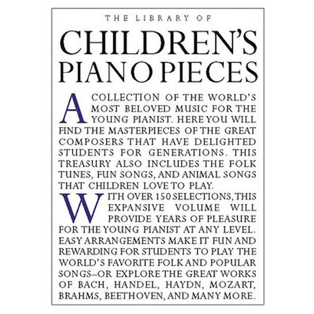 The Library of Children's Piano Pieces