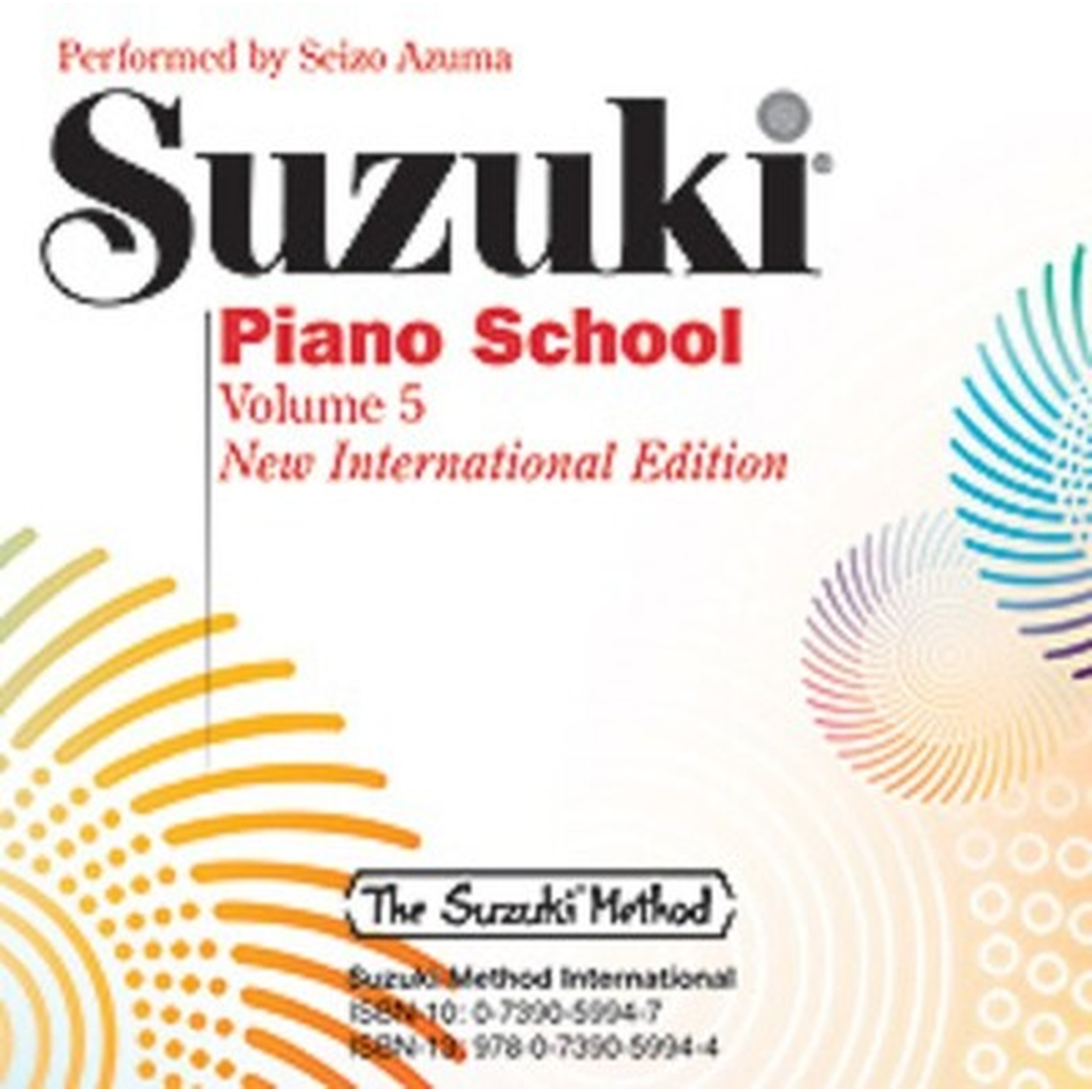 Suzuki Piano School Vol. 5 CD