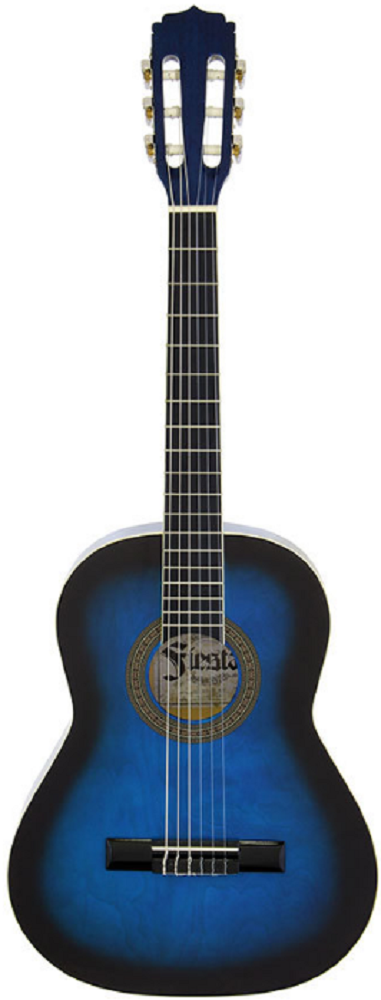Fiesta 4/4 Size Classical Guitar Package Blue