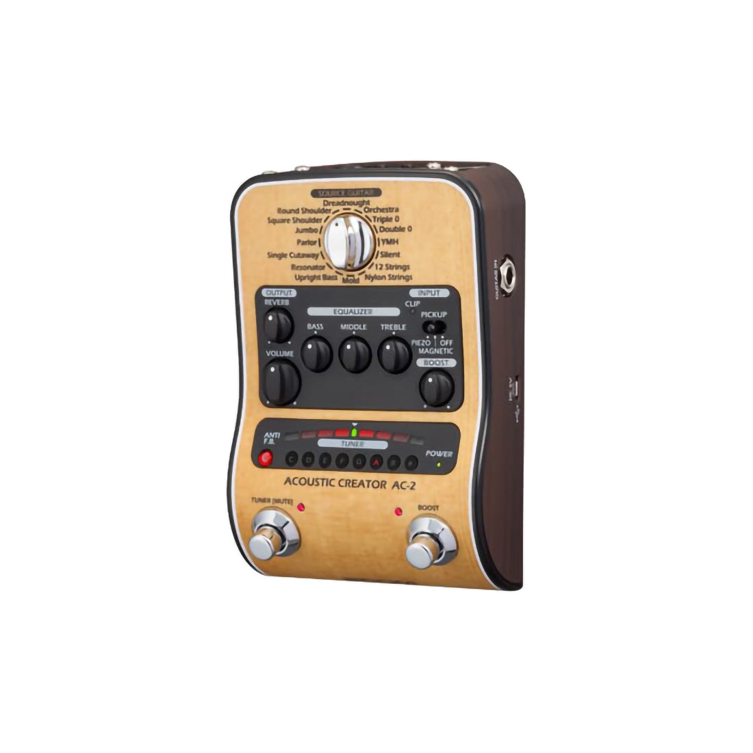 Zoom AC-2 Acoustic Effects and Amp Simulator