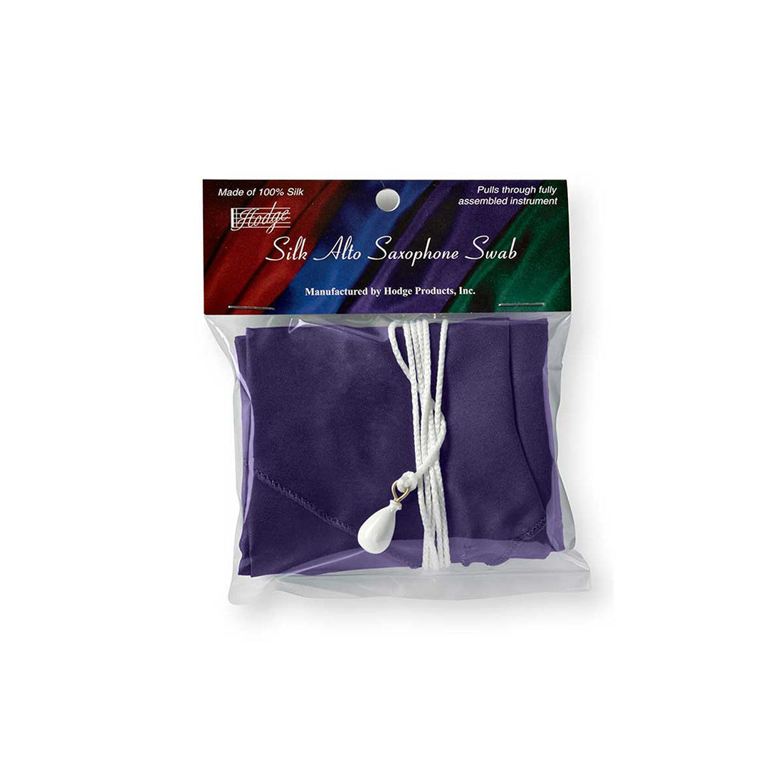 Hodge Purple Ato Saxophone Silk Swab