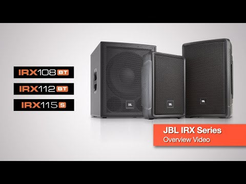 JBL IRX-108BT Powered 8-inch Portable Speaker with Bluetooth