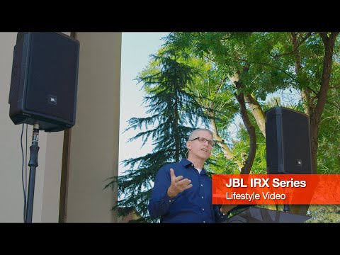 JBL IRX-108BT Powered 8-inch Portable Speaker with Bluetooth