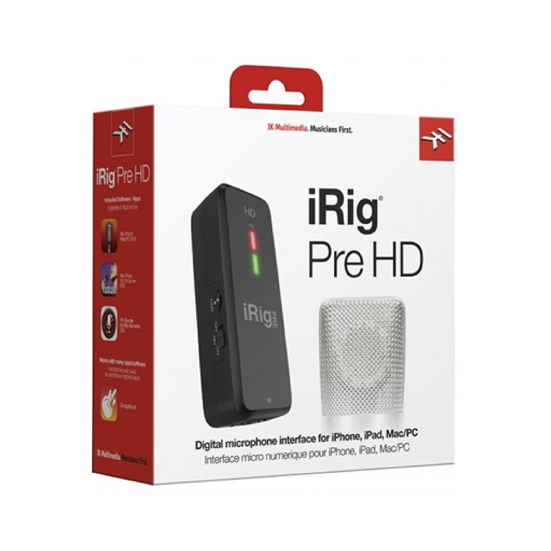 Interfaccia/preamplificatore per microfono iRig Pre HD