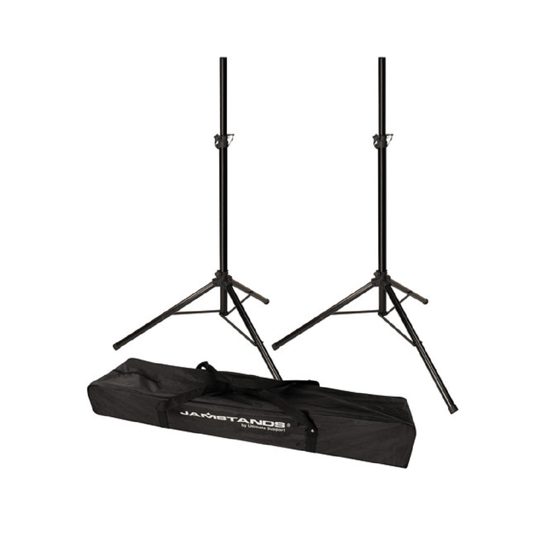 JamStands Speaker Stand Tripod Base (Pair) with Carry Bag