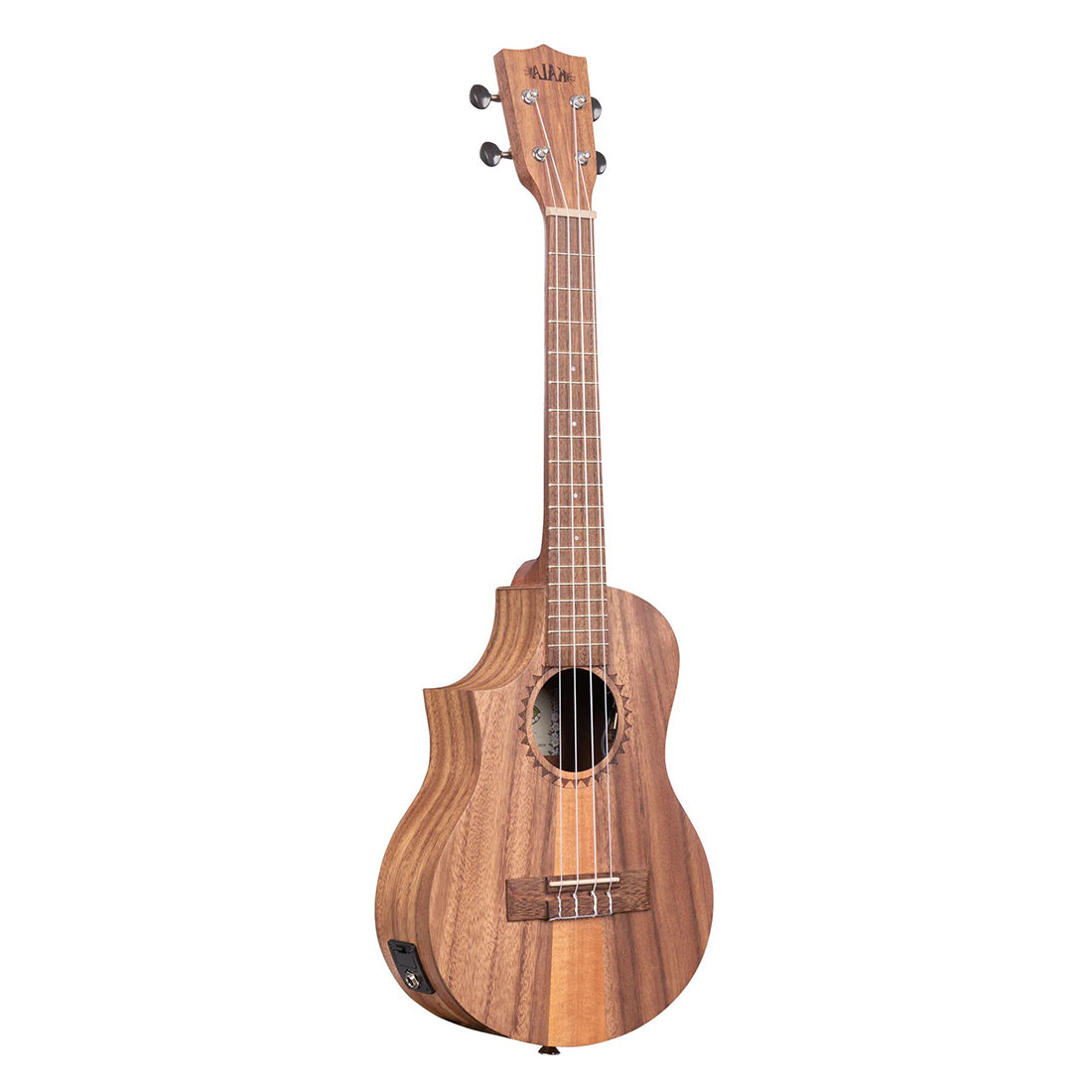 Kala Teak Tenor Cutaway Acoustic Electric Ukulele