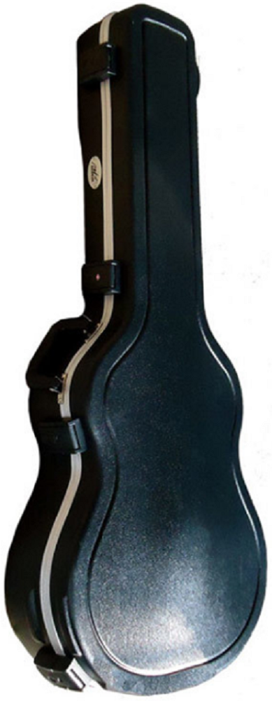 MBT MBTAGC ABS Dreadnought Acoustic Guitar Case in Black Equipped with TSA Latches