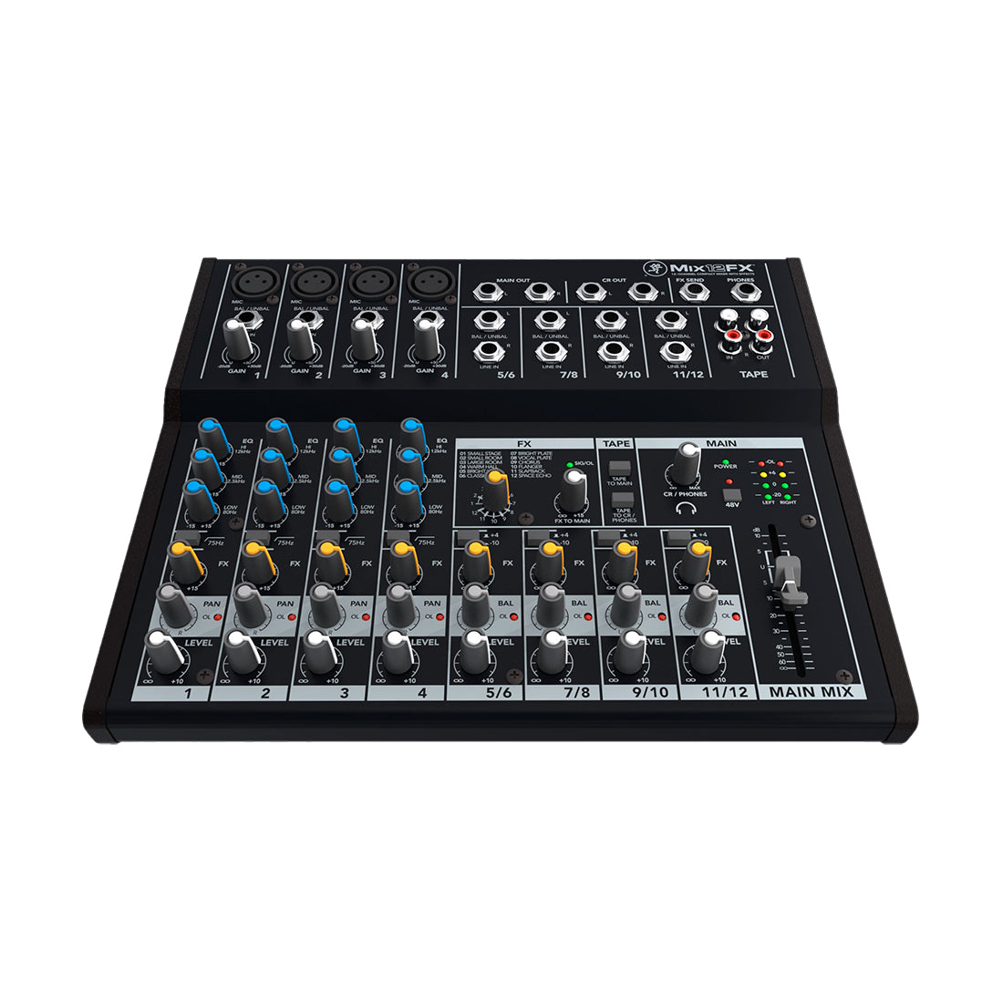 Mackie MK-MIX12FX 12-channel Compact Mixer w/ FX