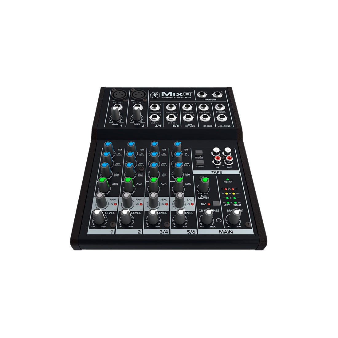 Mackie MK-MIX8 8-channel Compact Mixer,Mackie MK-MIX8 8-channel Compact Mixer,