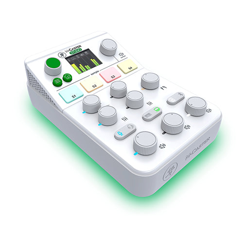 Mackie MK-MIXCASTER STUDIO W Live Streaming Mixer (White)