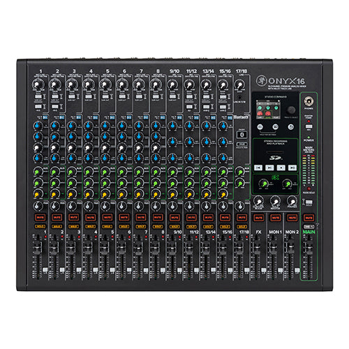 Mackie MK-ONYX16 16-Channel Premium Analog Mixer with Multi-Track USB