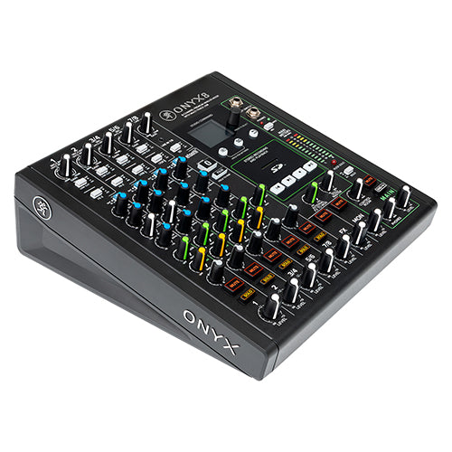 Mackie MK-ONYX8 8-Channel Premium Analog Mixer with Multi-Track USB