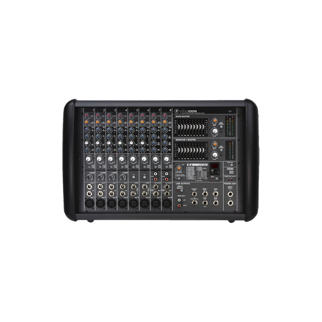 Mackie MK-PPM1008 8-channel Powered Mixer w/ Effects