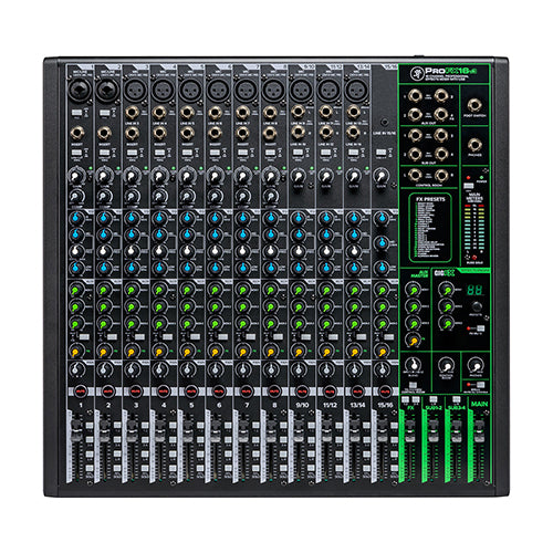Mackie MK-ProFX16v3 16 Channel 4-bus Professional Effects Mixer with USB